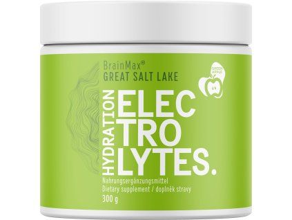 BrainMax Hydration Electrolytes, хидратиращи електролити, ябълка, 30 дози, 300 г