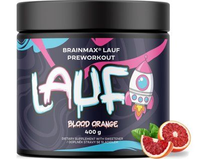 BrainMax LAUF® Preworkout, с кофеин, 400гр