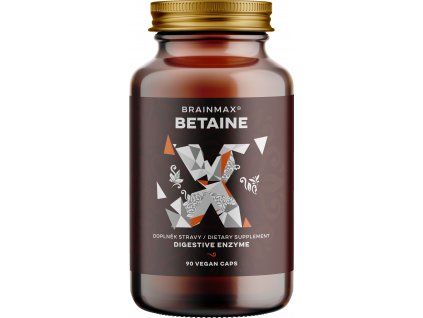 BrainMax Betaine HCl, Betaine HCl и жълт магнезий, 700 mg, 90 капсули