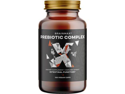 BrainMax Prebiotic Complex, пребиотична смес, БИО, 100 растителни капсули