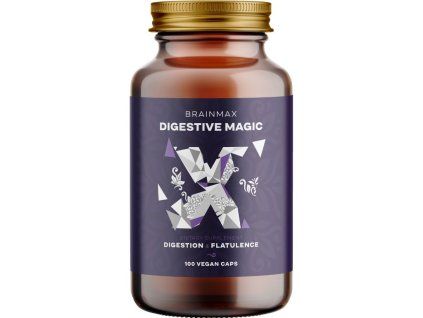 BrainMax Digestive Magic®, Храносмилателни ензими, 100 растителни капсули
