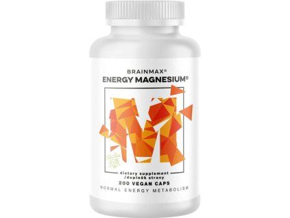 BrainMax Energy Magnesium®, Магнезиев малат 1000 mg, 200 растителни капсули