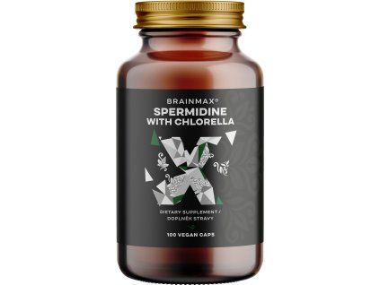 BrainMax Spermidine Chlorella, 100 растителни капсули