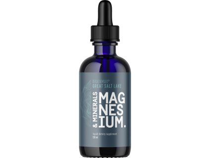 BrainMax Liquid Daily Minerals, Минерали в течна натурална форма за алкализиране и реминерализация, 120 ml