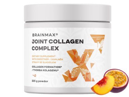 BrainMax Joint collagen комплекс, праскова-маракуя, 225 г