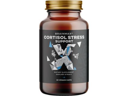 BrainMax Cortisol Stress Support, комплекс за психическо равновесие, 30 растителни капсули