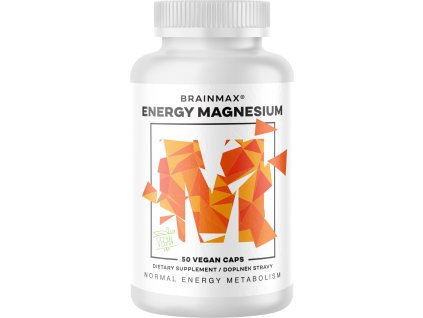 BrainMax Energy Magnesium®, Магнезиев малат 1000 mg, 50 растителни капсули