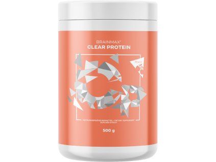 BrainMax Clear Protein®, праскова, 500 г
