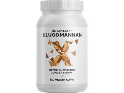 BrainMax Glucomannan, 830 mg, 120 растителни капсули