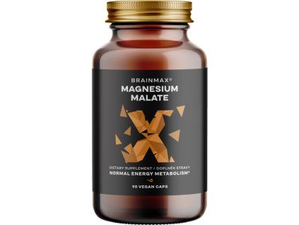 BrainMax Magnesium Malate 90 растителни капсули