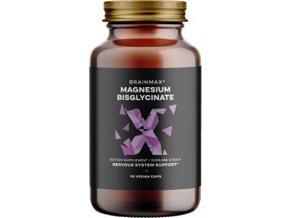 BrainMax Magnesium Bisglycinate, 90 растителни капсули