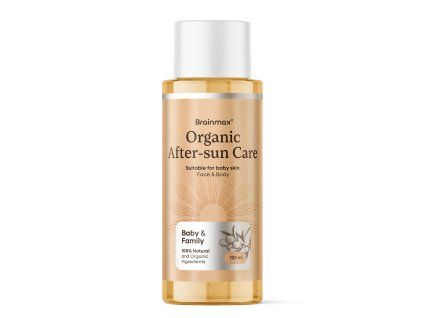 BrainMax Organic After-sun Care, BABY & FAMILY, 100 ml