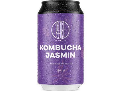 BrainMax Pure® Kombucha, жасмин, 330 мл