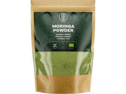 BrainMax Pure® Moringa BIO прах, 100 гр